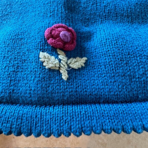 Vintage GYMBOREE Autumn Florals Sweater Leggings rainbow tag sz S 2 - 3 yrs - Picture 8 of 10